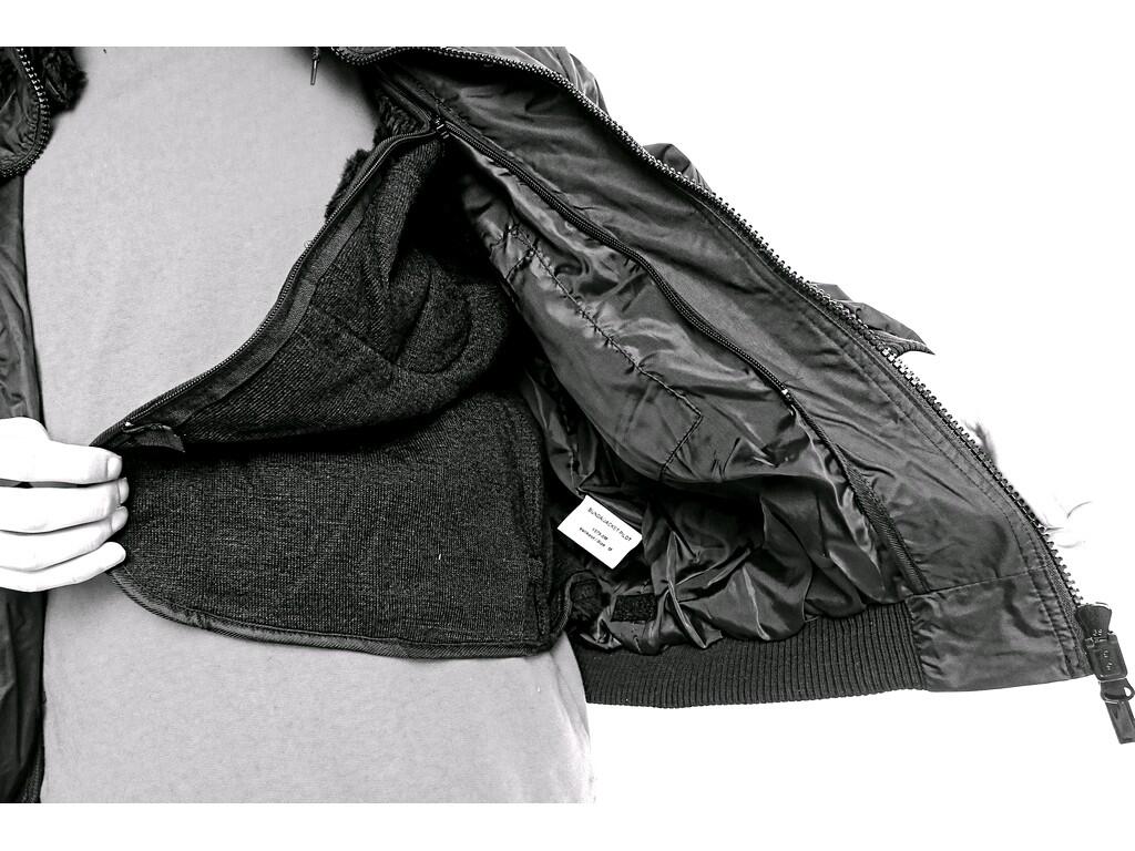 Bunda PILOT, zimní, pánská, černá, vel. 3XL